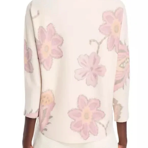 BNWT Sioni Crewneck Floral Sweater Medium $118 - Picture 4 of 12